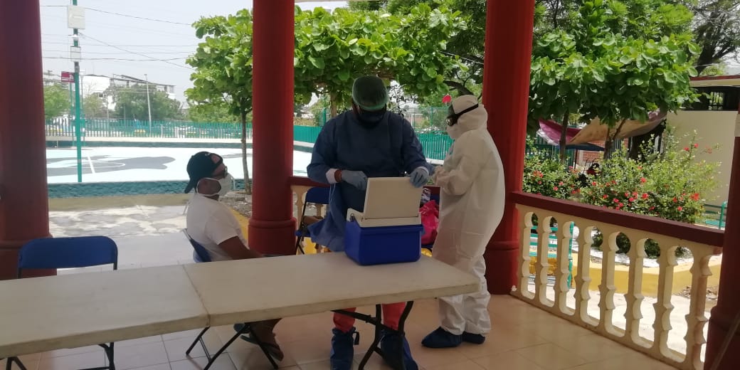 Llega Guerrero a 4,900 casos de covid; instalan módulos para toma de muestras