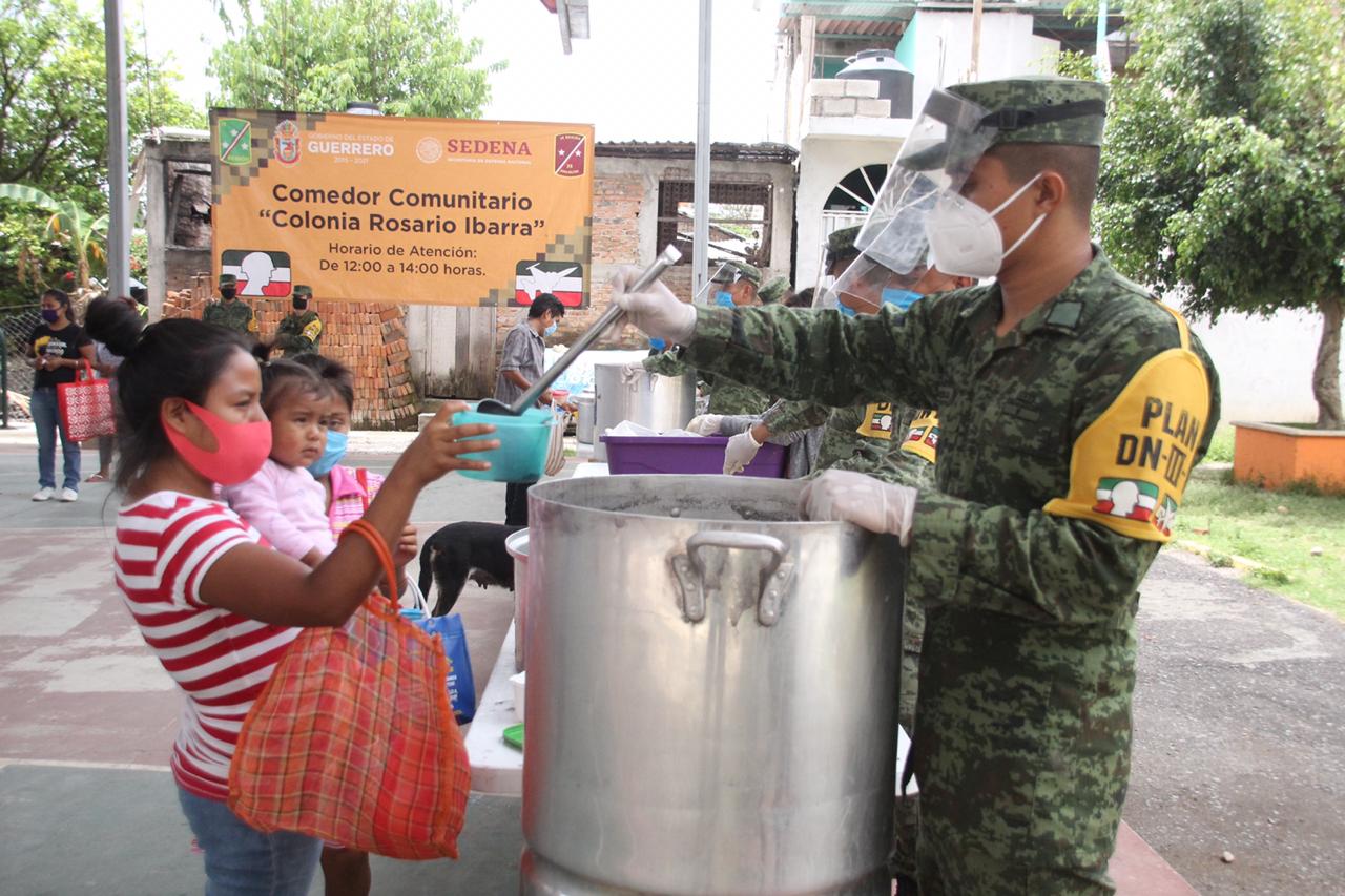 Extienden una semana Comedores comunitarios