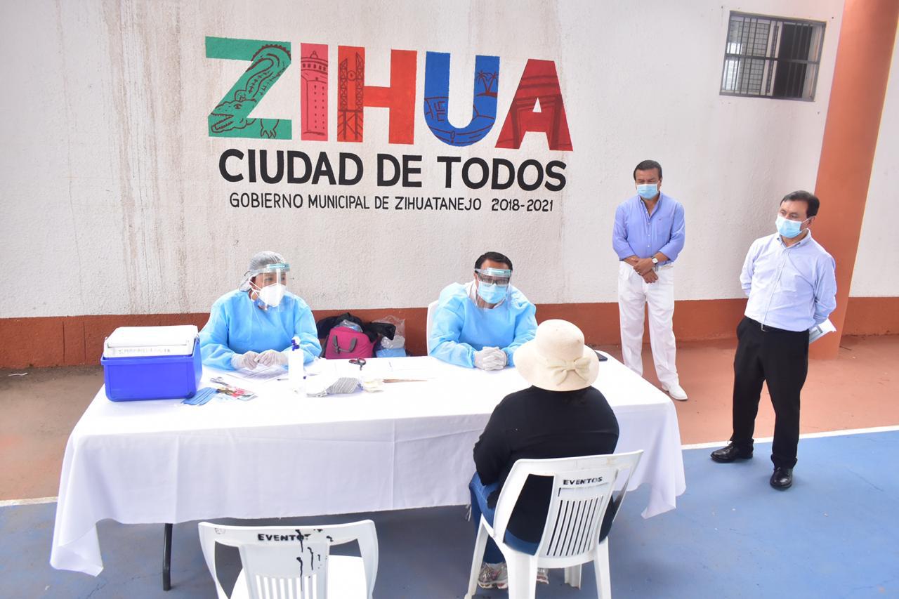 Instalan en Zihuatanejo módulos de pruebas covid