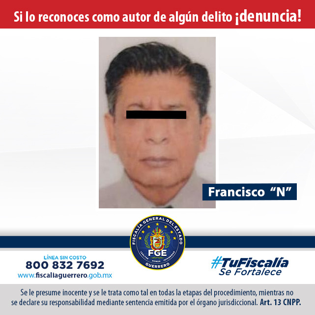 Logra FGE sentencia de 24 años por violación y pornografía en Chilpancingo