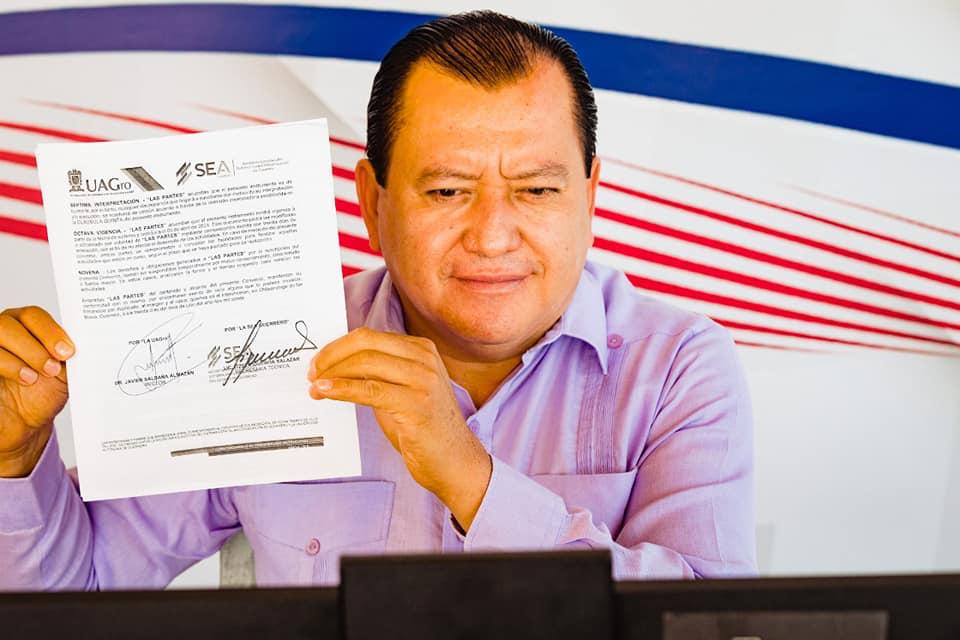 La UAGro, de las universidades más transparentes del país: Saldaña