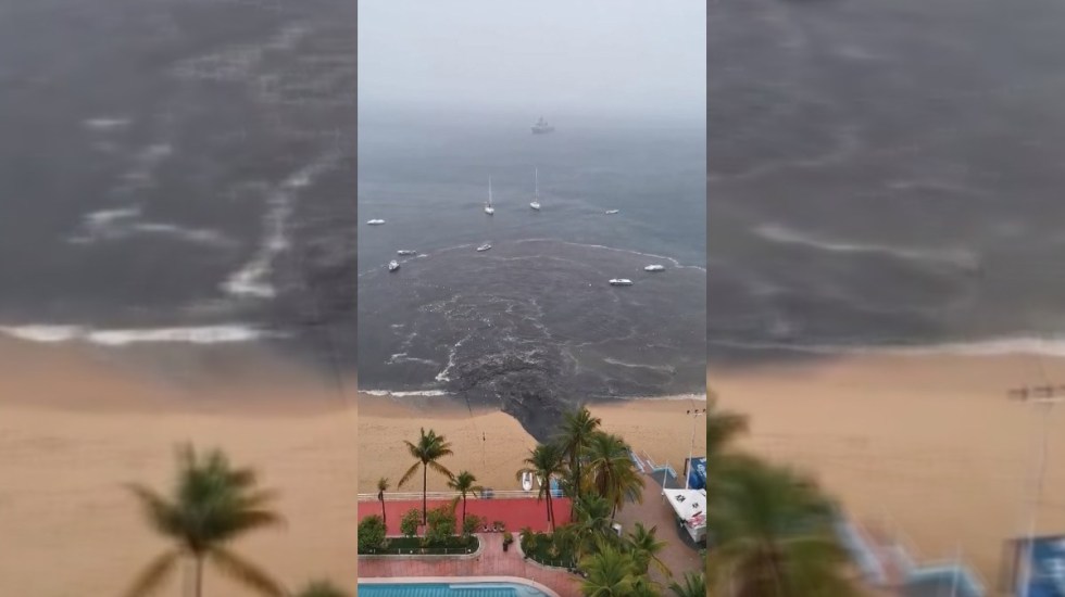 Interpuso Conagua denuncia penal por el vertimiento de aguas residuales en Acapulco
