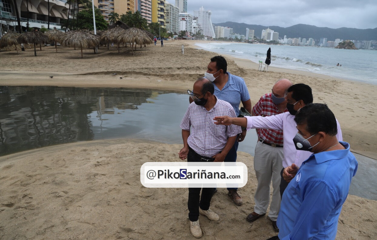 VIDEO | Investiga Capama nueva descarga de aguas residuales en bahía de Acapulco