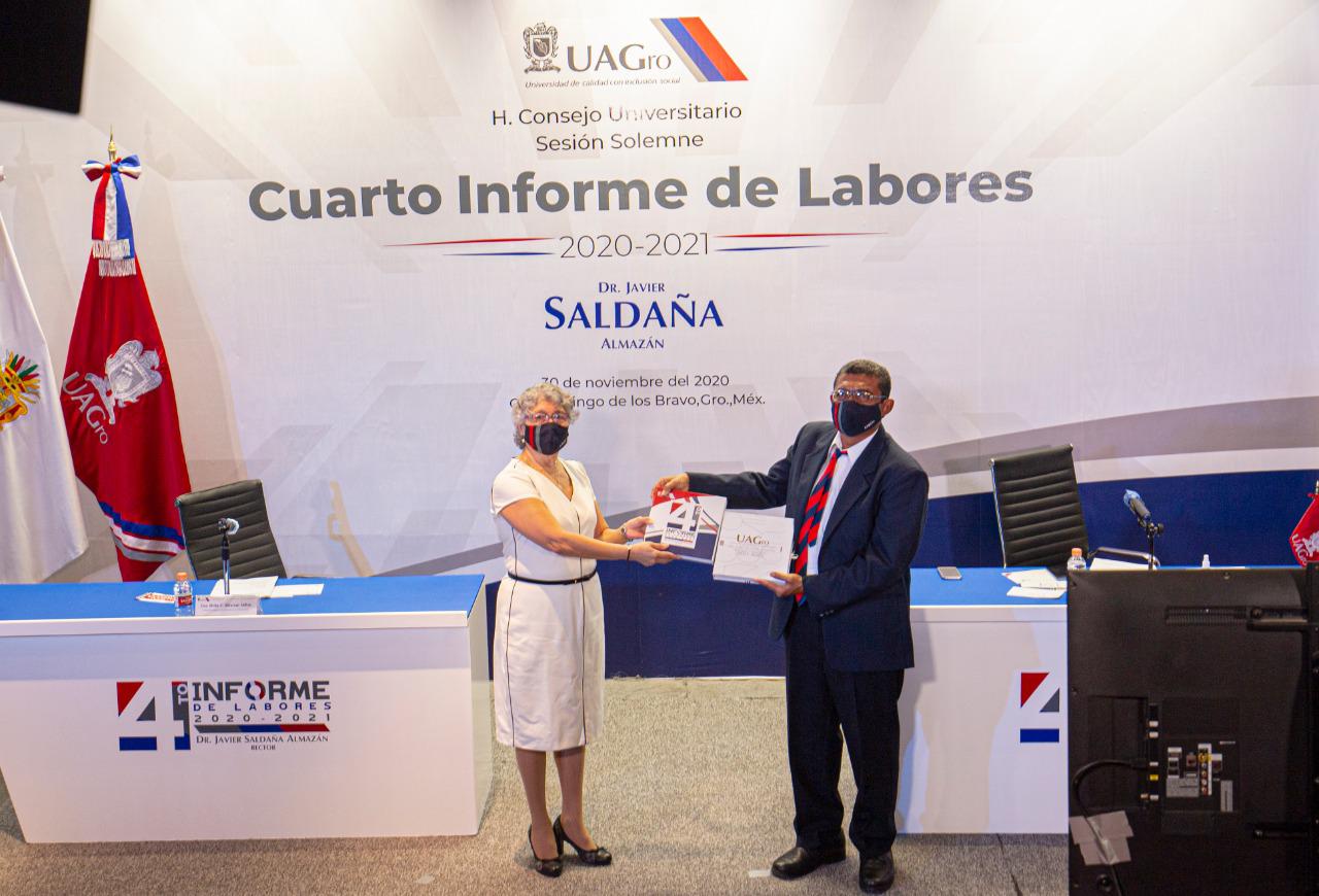 Javier Saldaña transformó a la UAGro en una universidad reconocida en México, resaltan en su 4to Informe