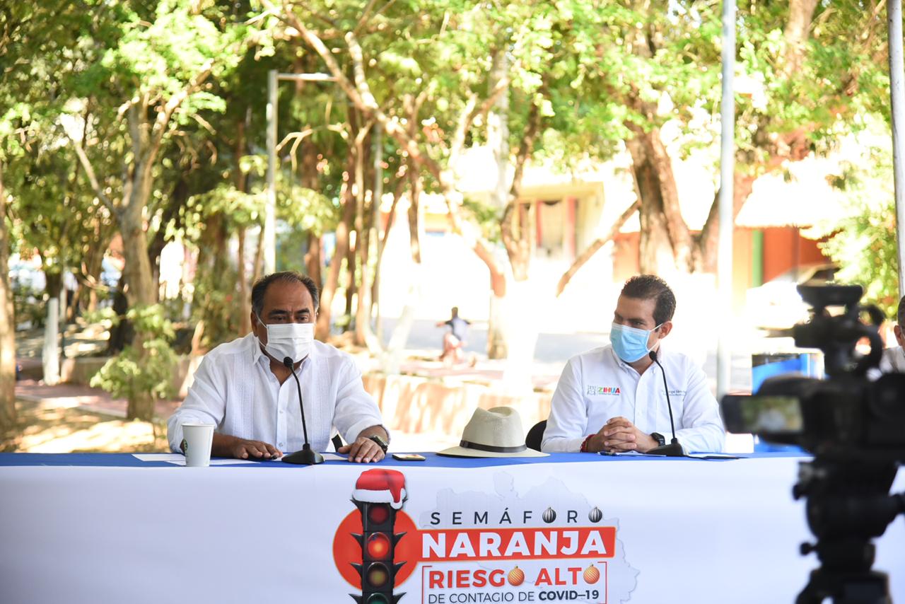 Acapulco, Zihuatanejo y Chilpancingo, a «semáforo amarillo»: Astudillo