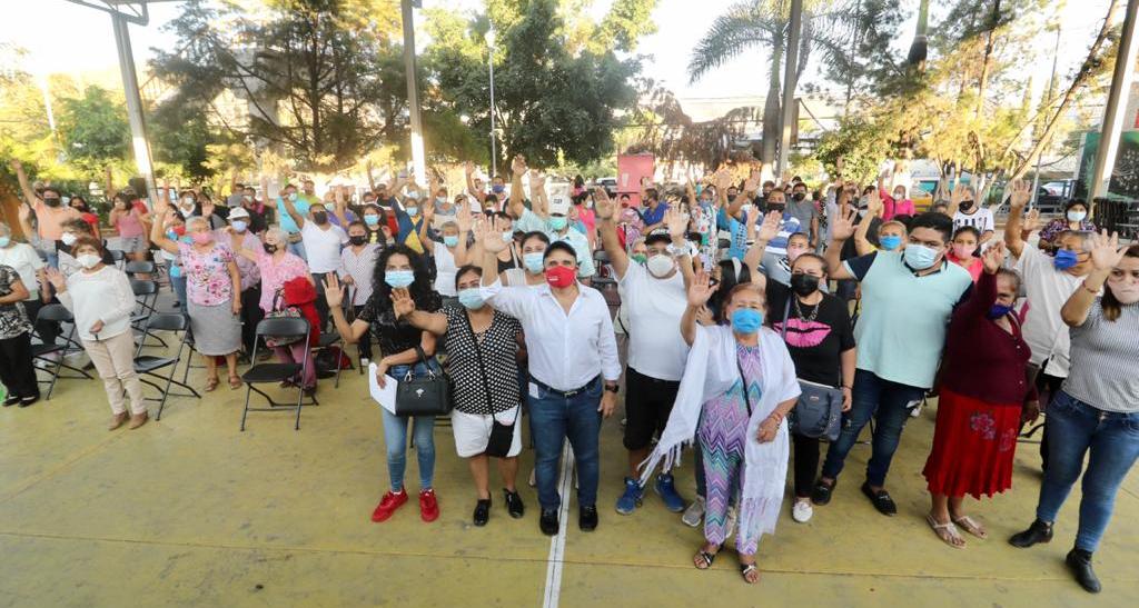 Se reúne Añorve con seccionales del PRI, líderes naturales y colonos de Chilpancingo