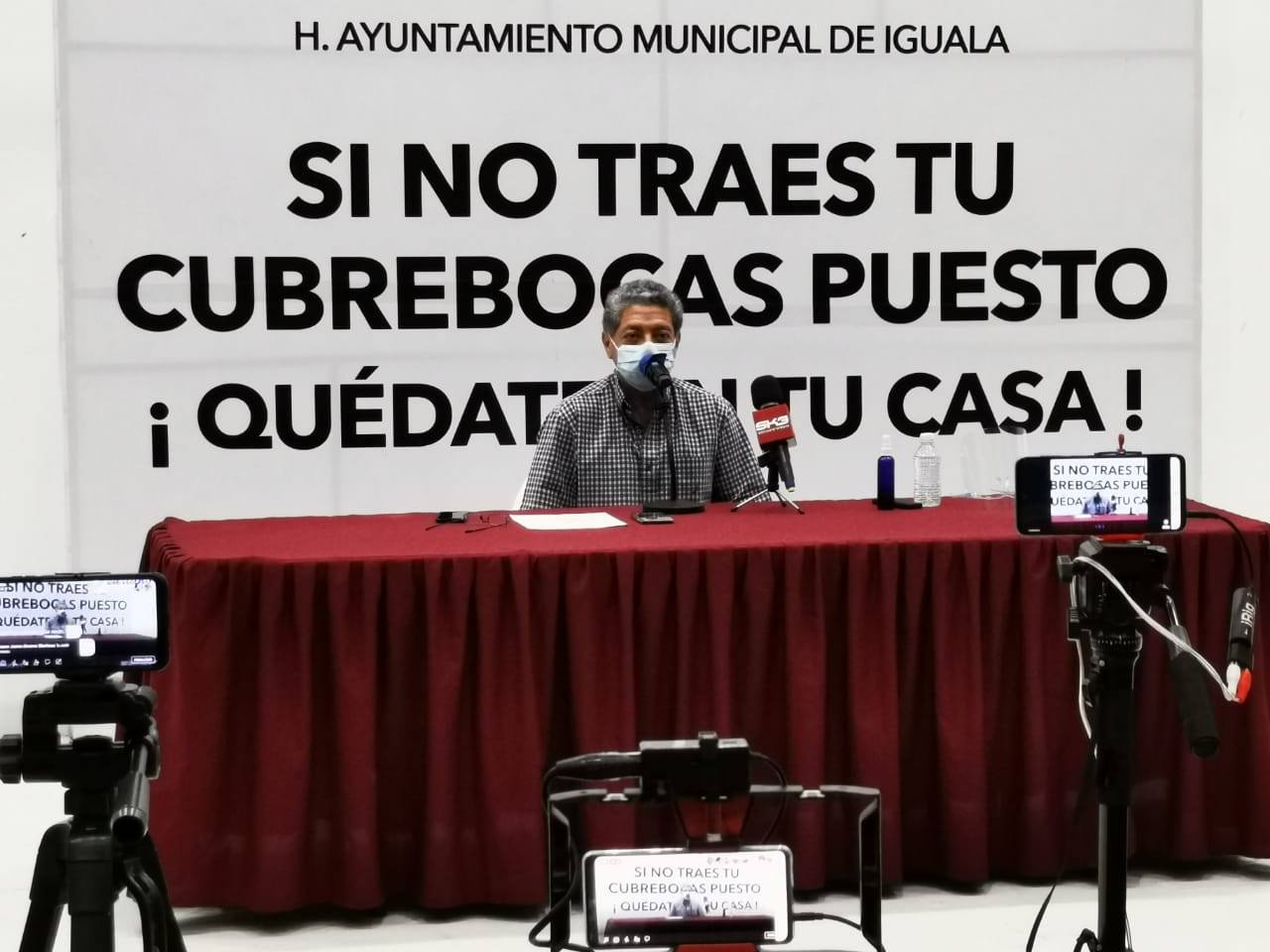 Hay psicosis, pánico y miedo en Iguala por contagios y escasez de oxígeno: alcalde