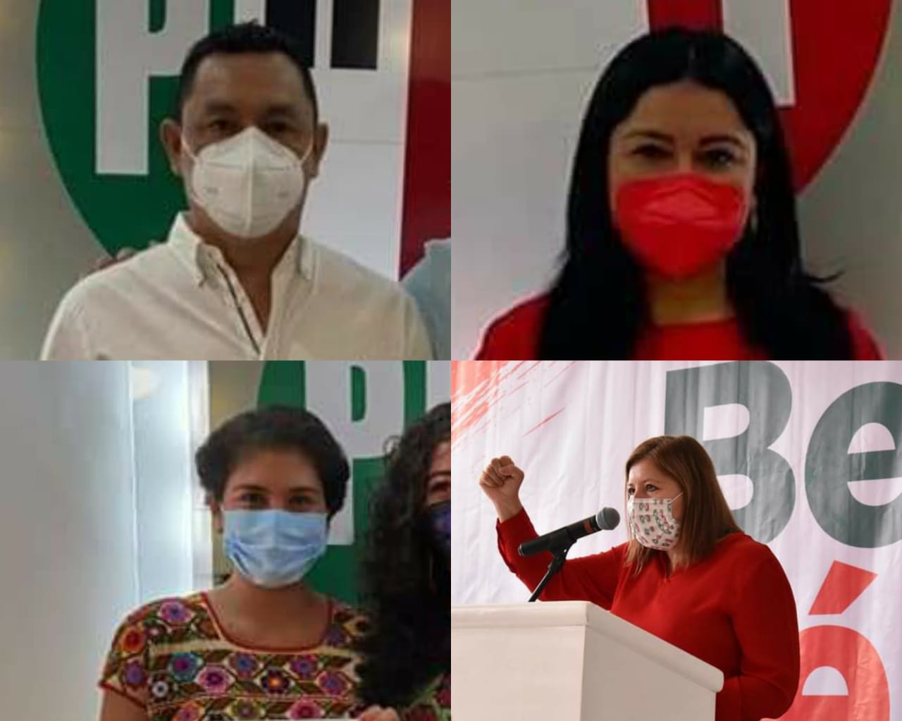 Registra PRI, sin problema, a 4 de 5 candidatos a diputación federal