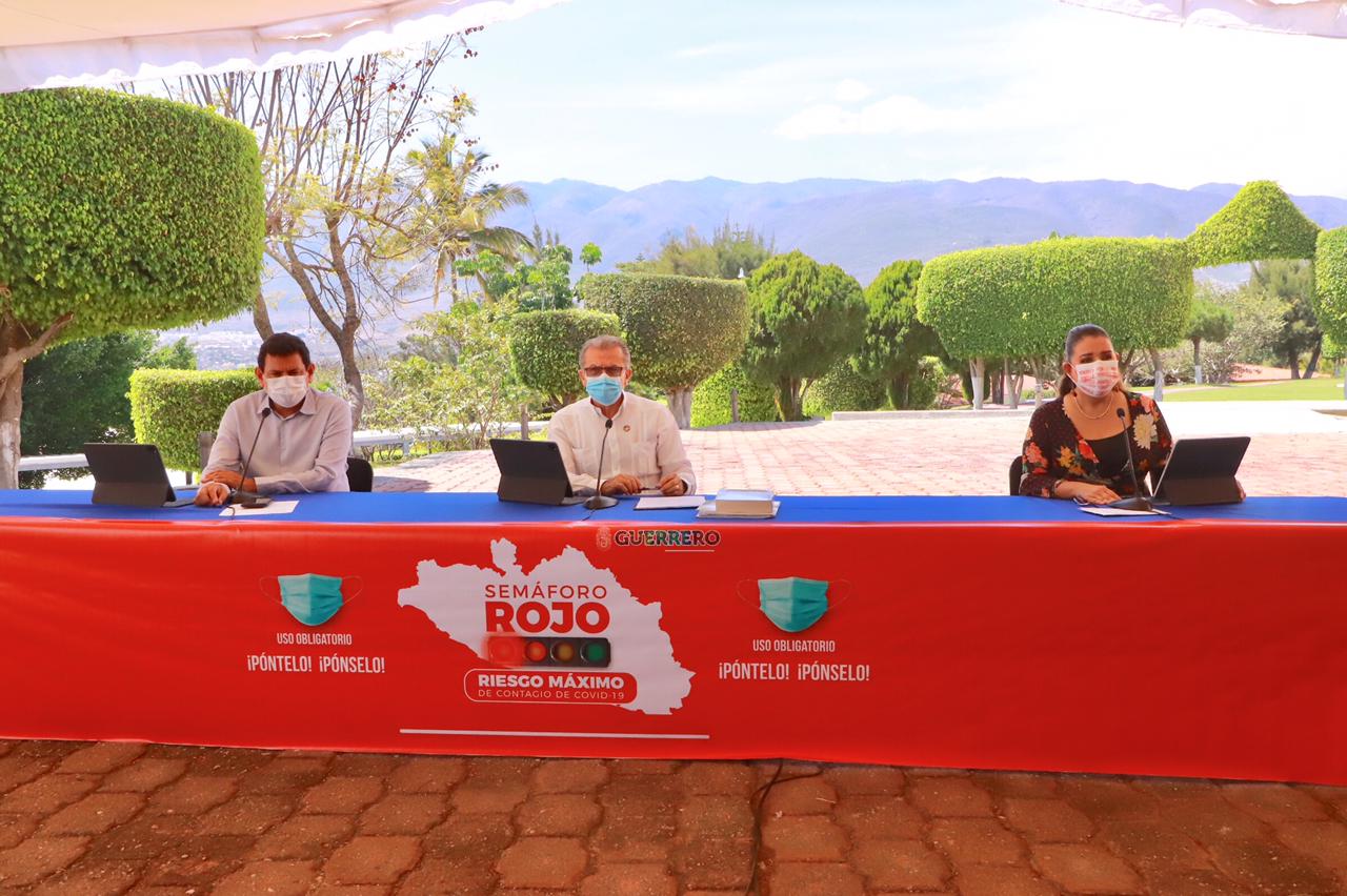 Mantiene Guerrero tendencia positiva en casos covid