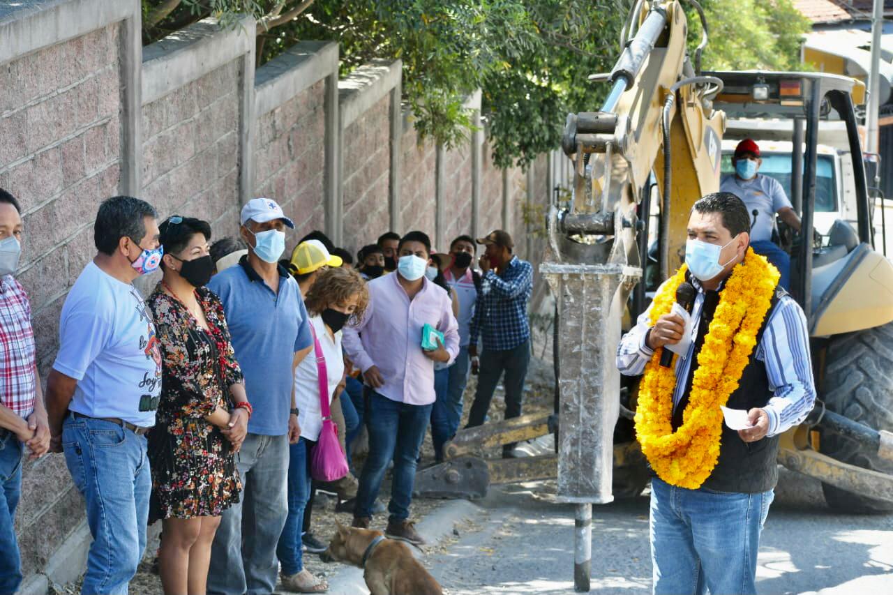 Anuncia Gaspar más obras en Chilpancingo