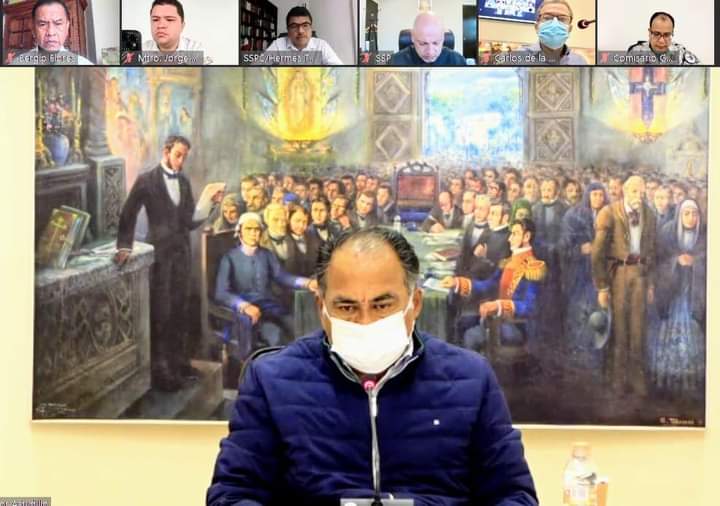 Dialoga Astudillo con alcaldes sobre vacunación y fertilizante