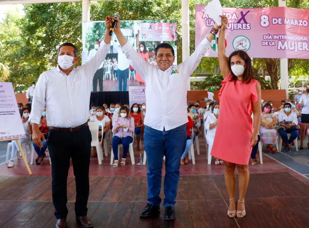 Mujeres decidirán esta elección, dice Mario en Zihuatanejo