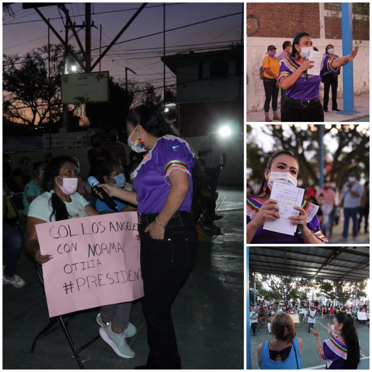 Reconocen en colonias de Chilpancingo trabajo de Norma Otilia