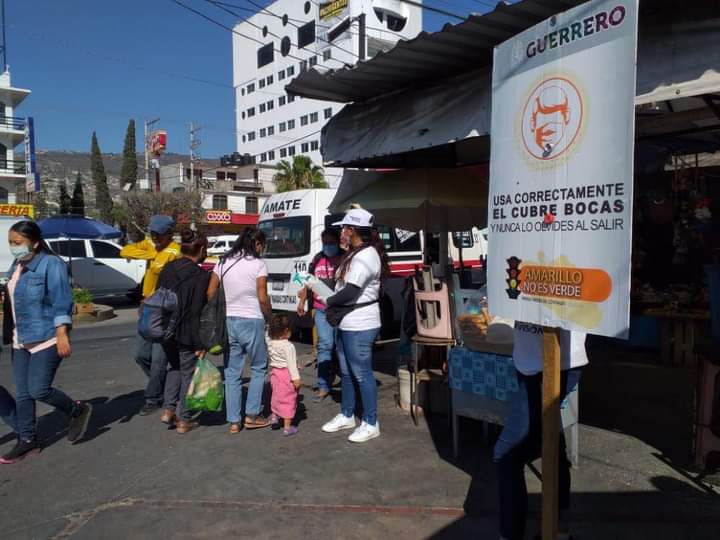 Mantiene Guerrero acciones contra covid