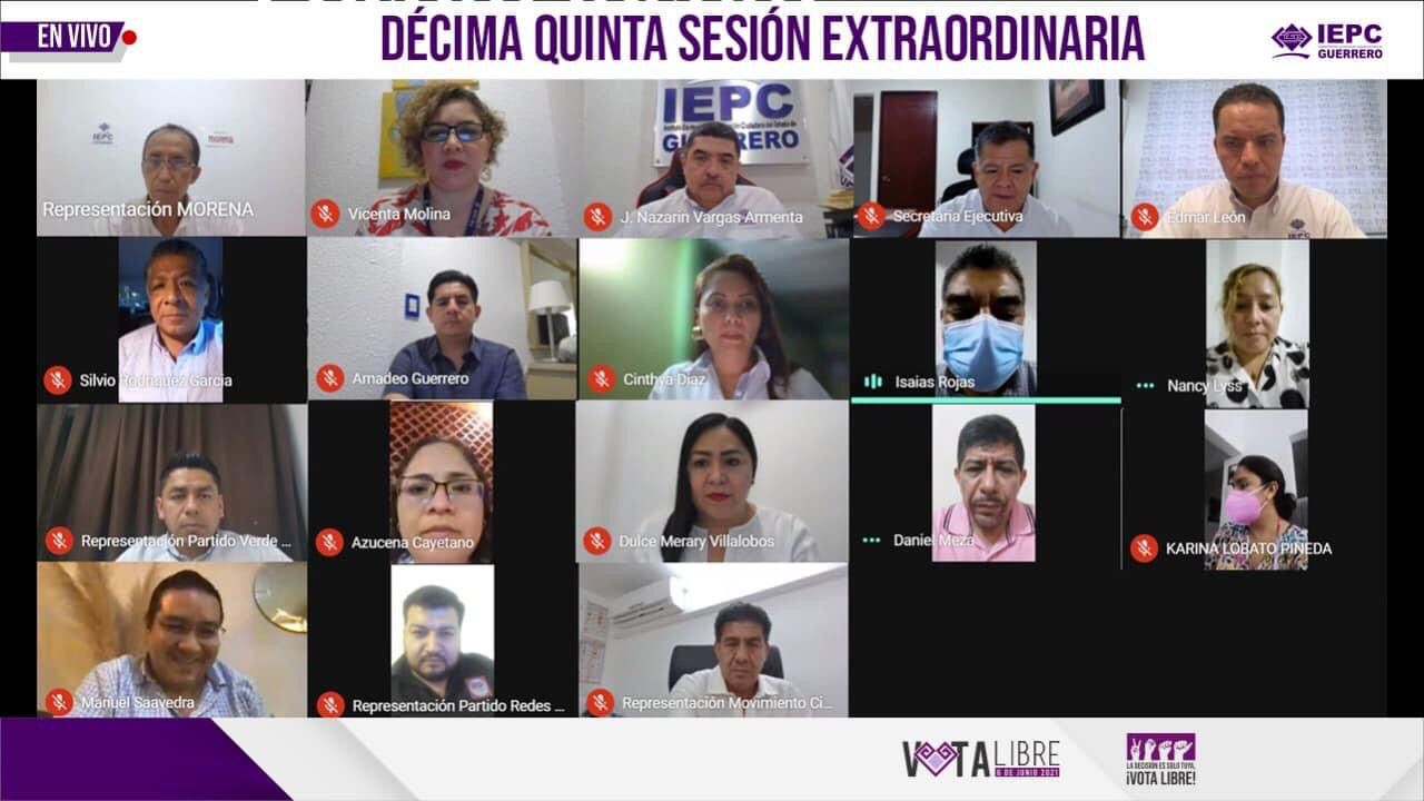 Aprueba IEPCGro planillas de candidatos municipales