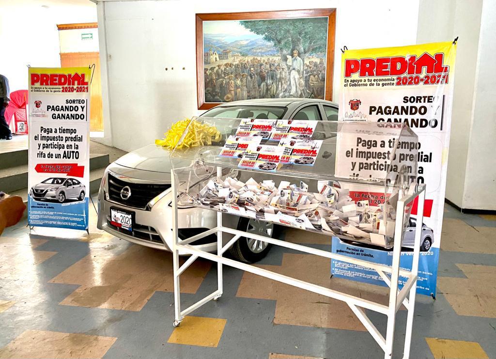 Alista Ayuntamiento de Chilpancingo rifa de auto para contribuyentes cumplidos