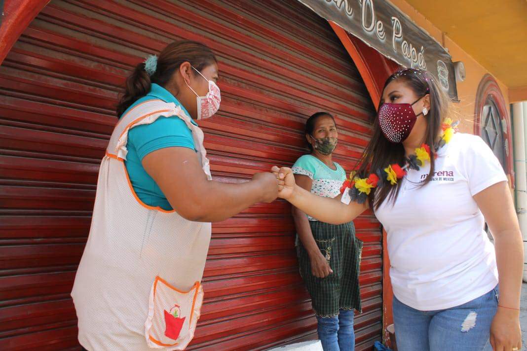 Un Congreso «de puertas abiertas», ofrece Jessica Rayo, candidata de Morena a diputada