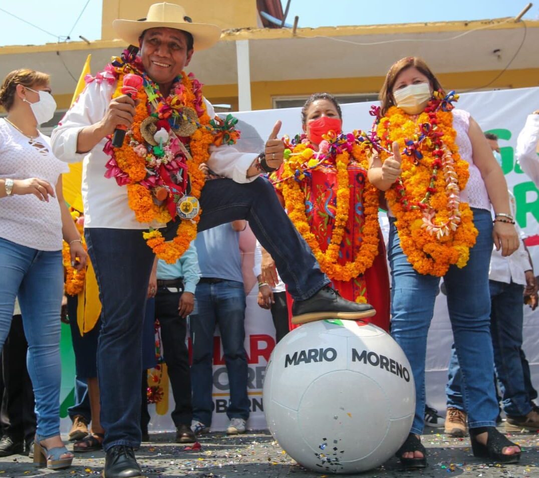 Confirman en la Sierra respaldo a Mario Moreno