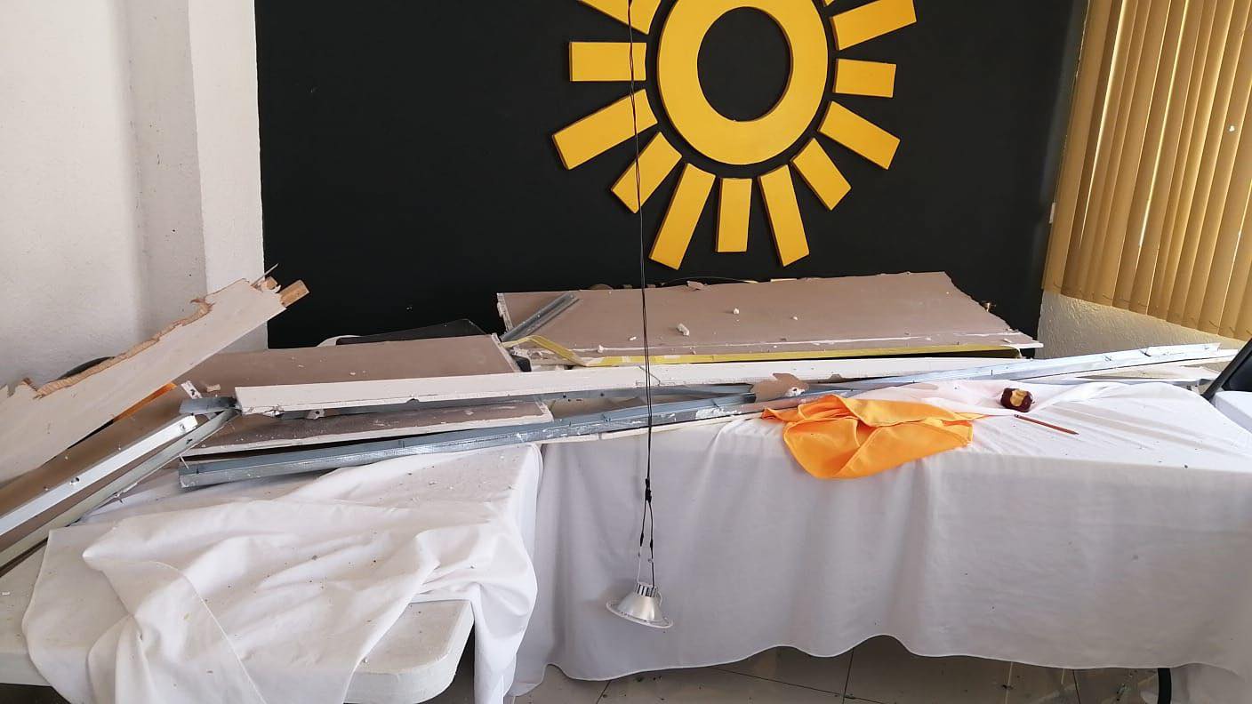 Reprueba PRD Guerrero vandalismo a su sede