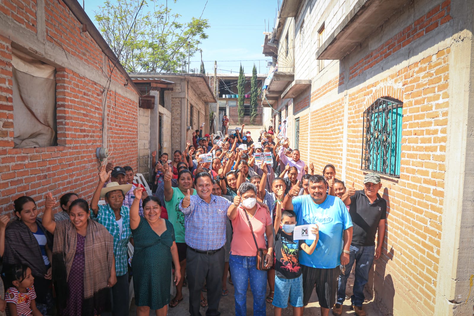 Respaldan a Vicario en comunidades de Tepecoacuilco