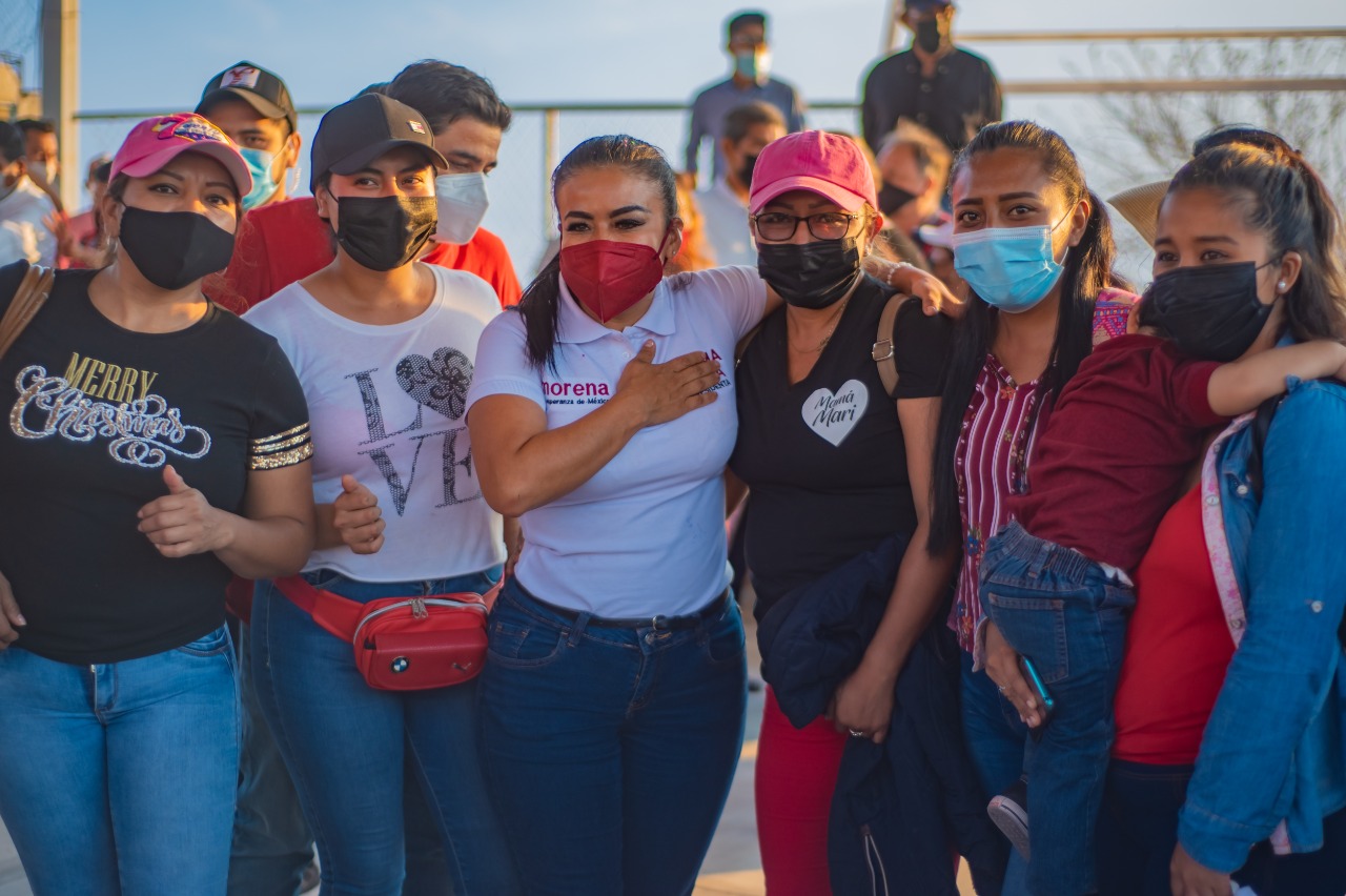 Estamos del lado correcto de la historia, Morena llegó para quedarse: Norma Otilia Hernández