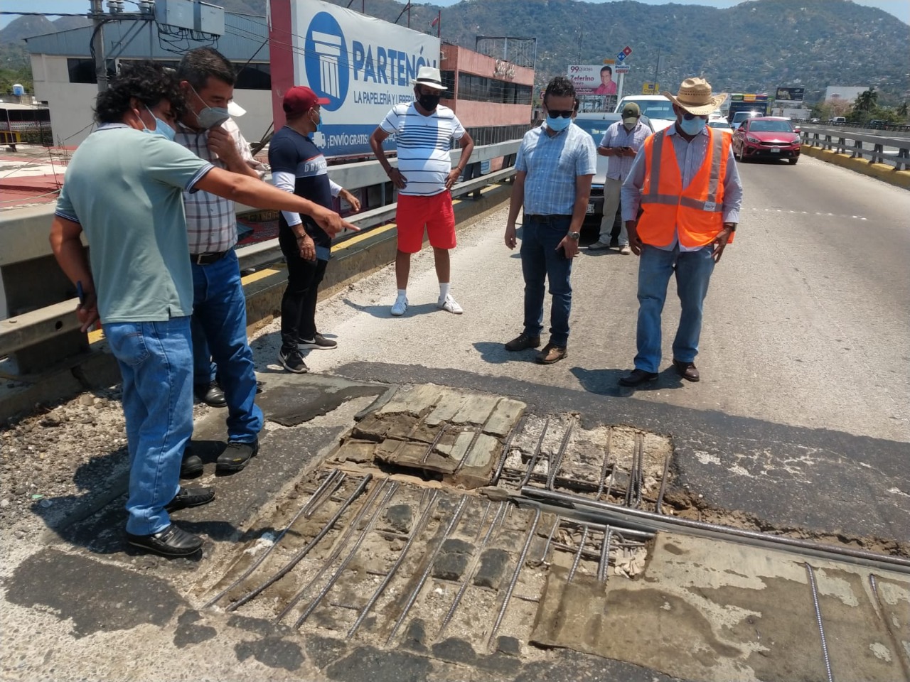Confirma Gobierno de Acapulco: No hay riesgo en pasos elevados