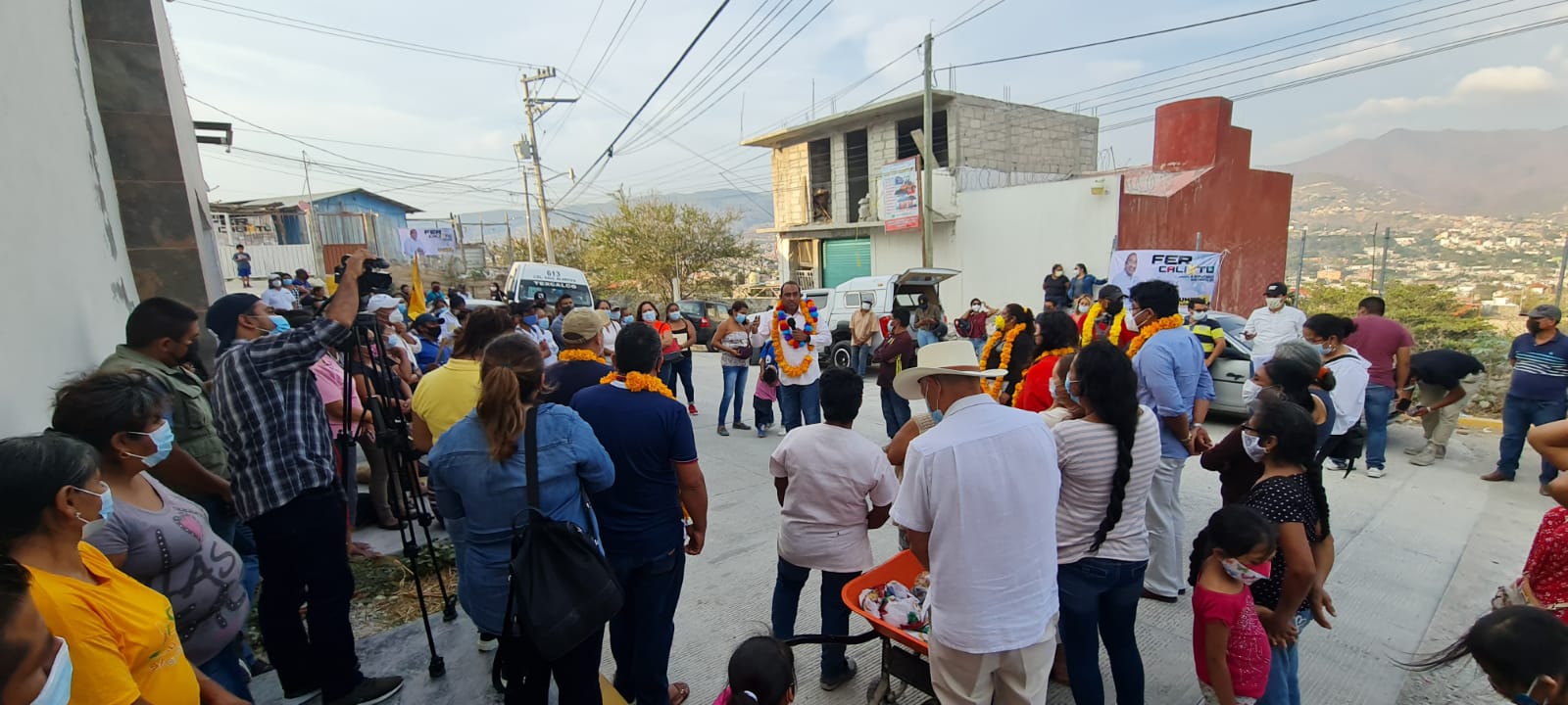 Habitantes de cinco colonias de Chilpancingo refrendan apoyo a Fer Calixto