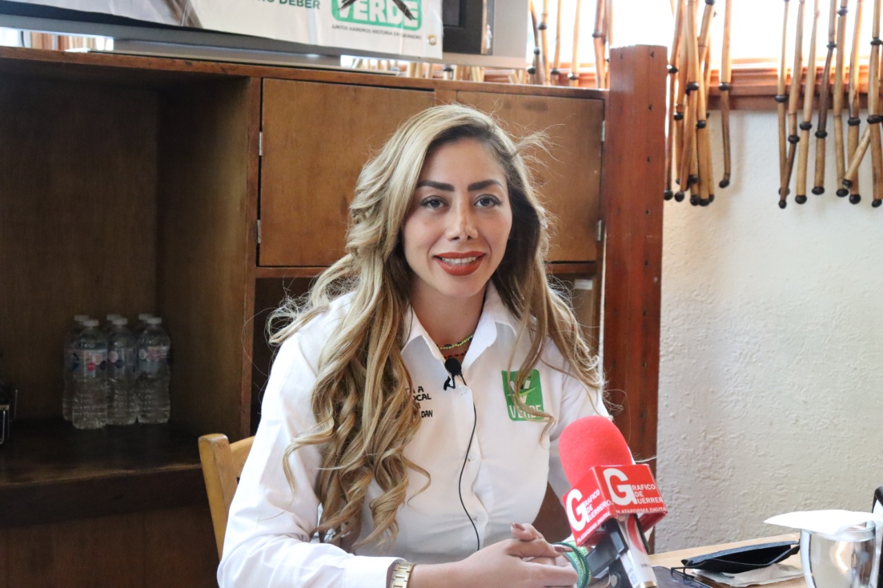 Desmiente candidata del PVEM declinación por Morena