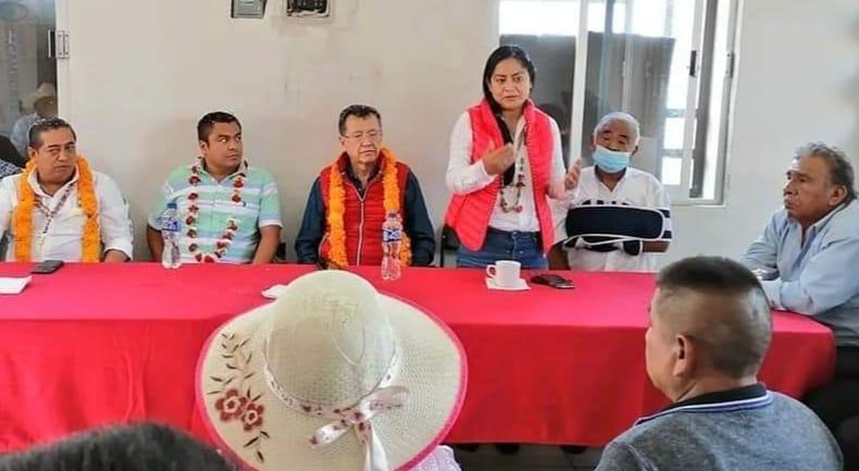 Supervisa Apreza estructuras electorales en la Montaña