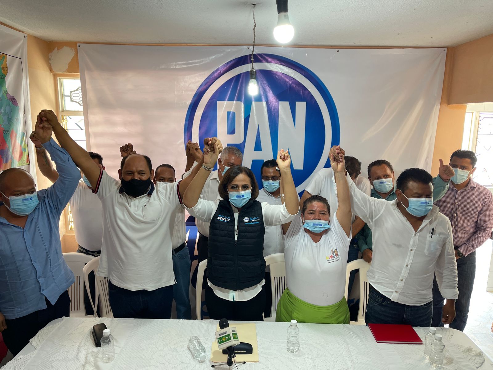 Piden panistas votar por Mario Moreno
