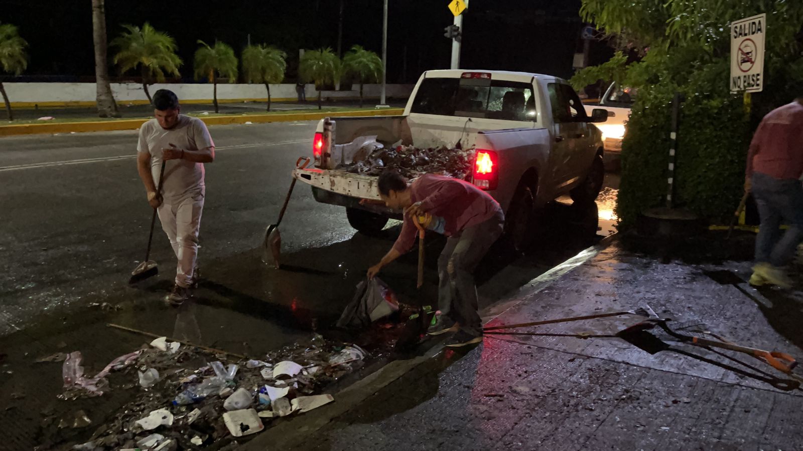 Intensifican en Acapulco limpieza por arrastres pluviales