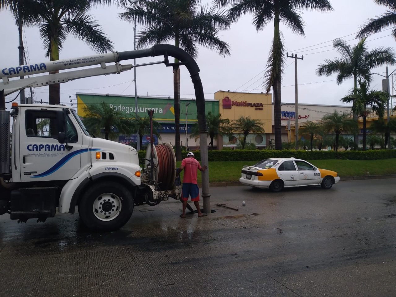 Atiende Capama fugas que dejaron a su paso las lluvias