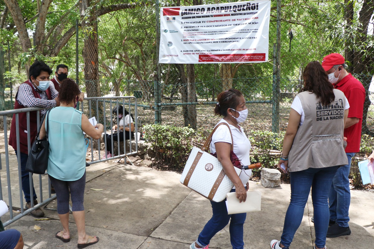 Avanza sin contratiempos vacunación anticovid en Acapulco