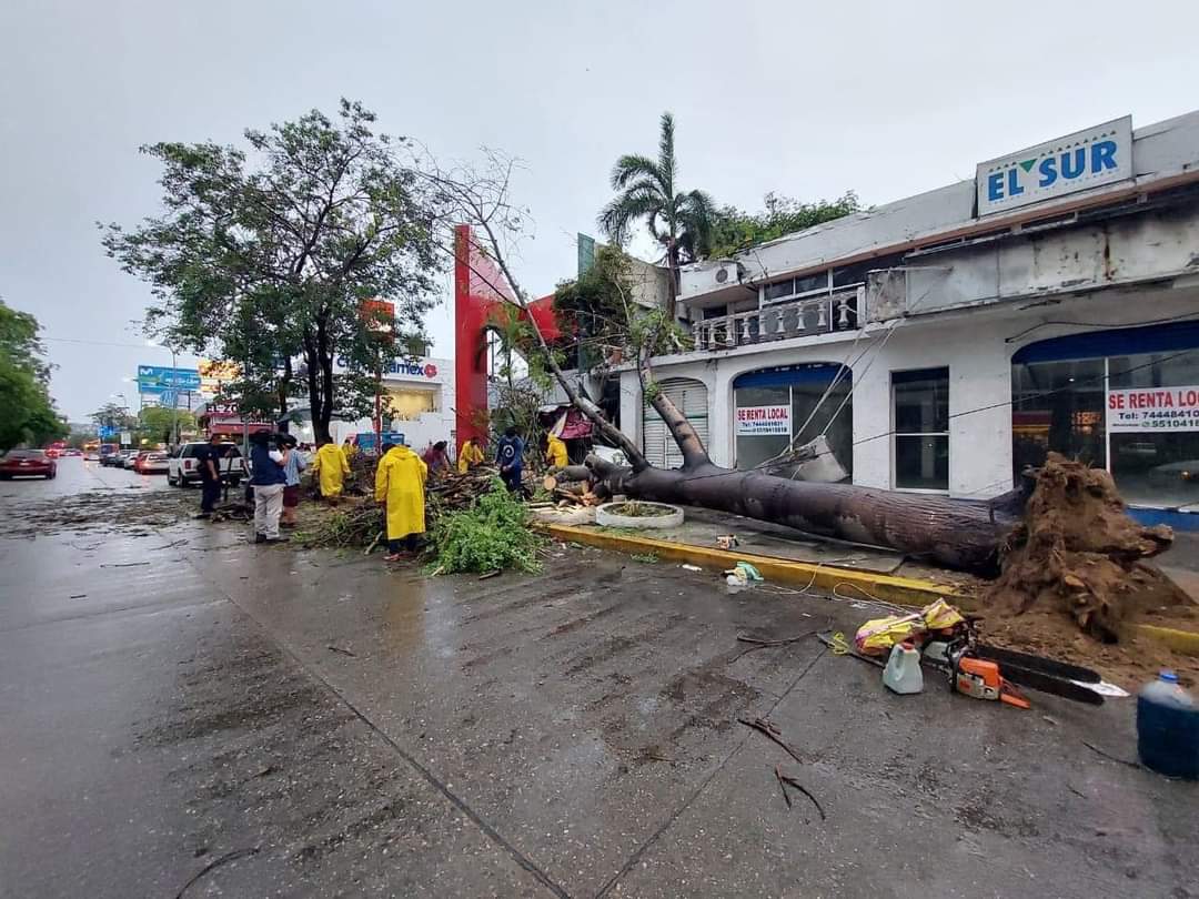 Depresión tropical frente a Guerrero se convierte en tormenta «Dolores»