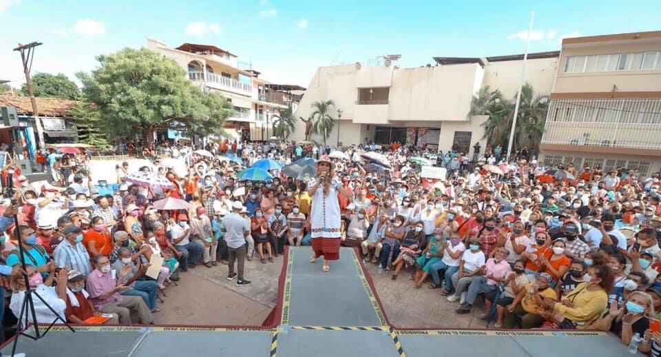 Promete Evelyn Salgado «no fallarle» a Costa Grande