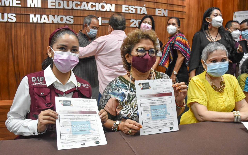 Beneficiará Acapulco a 2 mil 500 niñas y niños con el programa «Apóyame, mi educación está en tus manos»