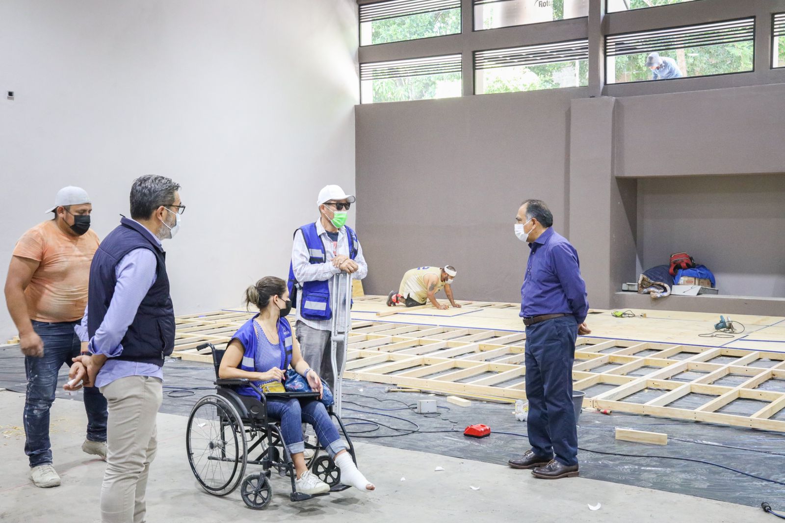 Supervisa gobernador Astudillo la obra de la tercera etapa del CREA