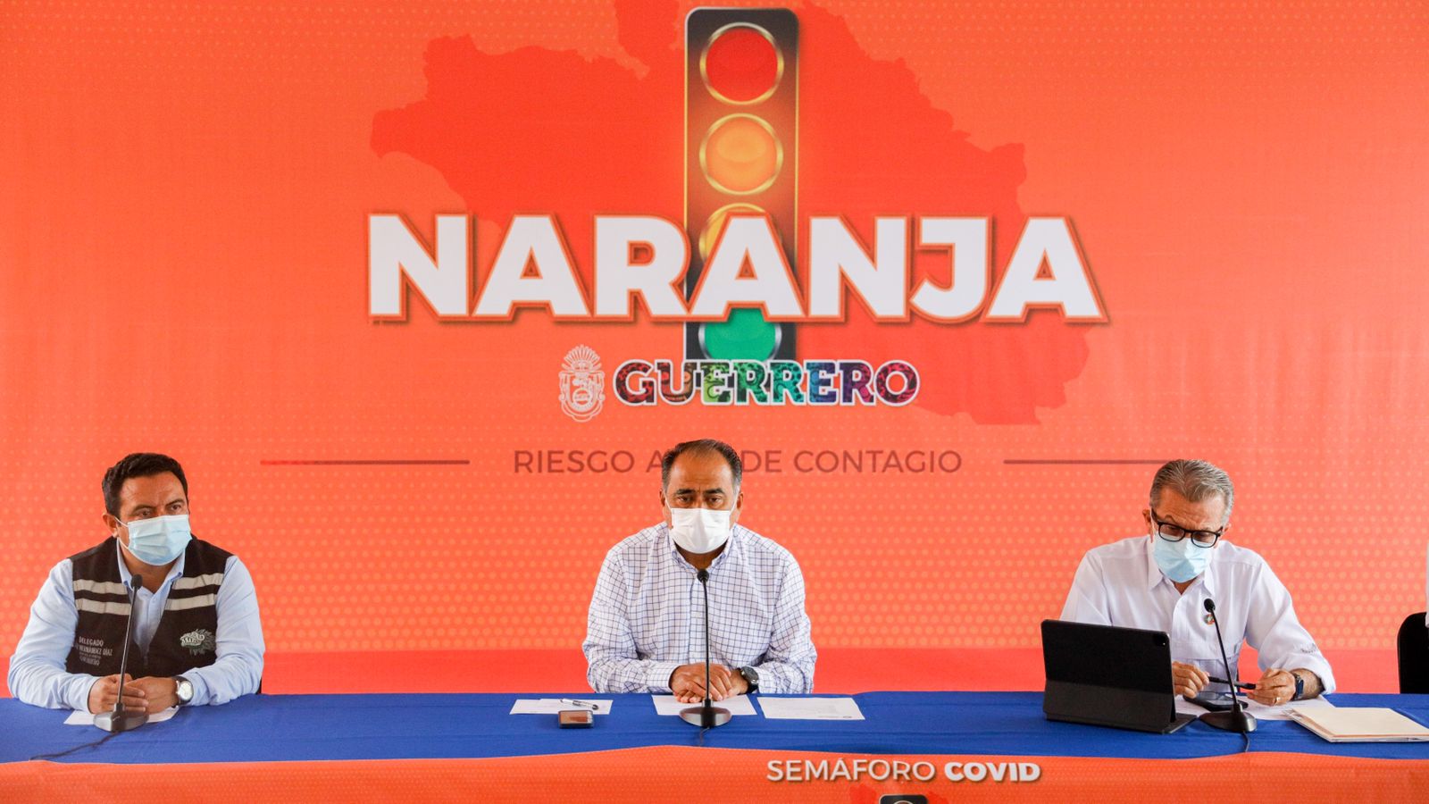 Anuncia Astudillo 25 acciones para Guerrero por «semáforo rojo»