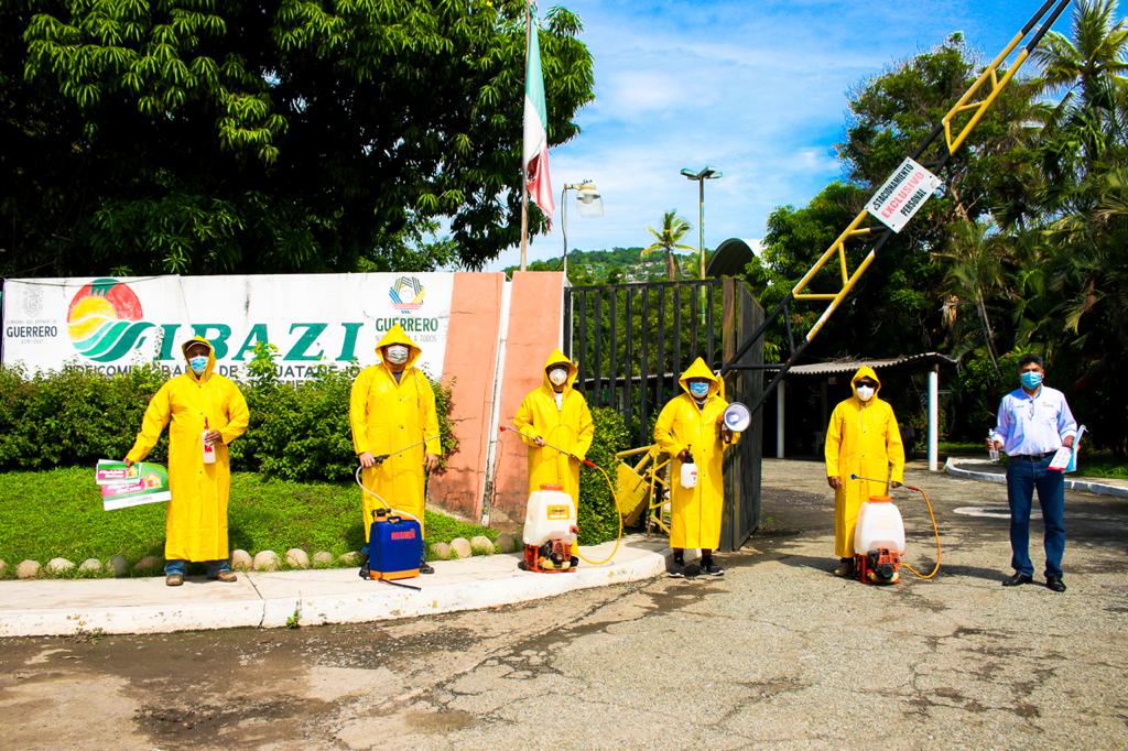 Reactivan módulos de sanitización y brigadas de concientización en playas de Acapulco y Zihuatanejo