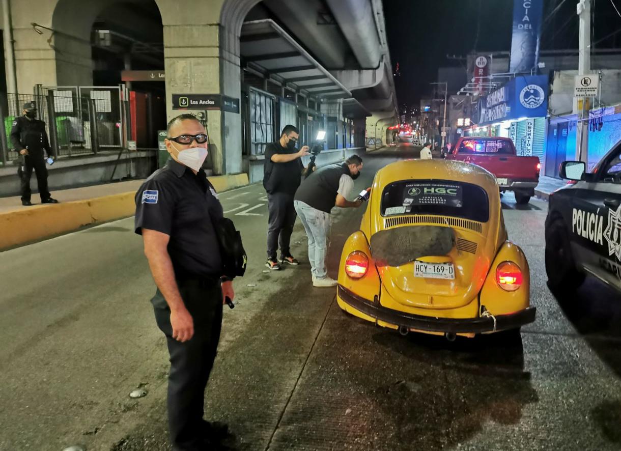 Aplican operativo en Acapulco para restringir circulación vehicular en las madrugadas