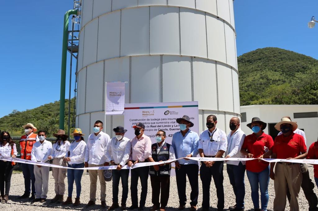 Invierte Minera Media Luna más de 10 mdp en obras en Cocula