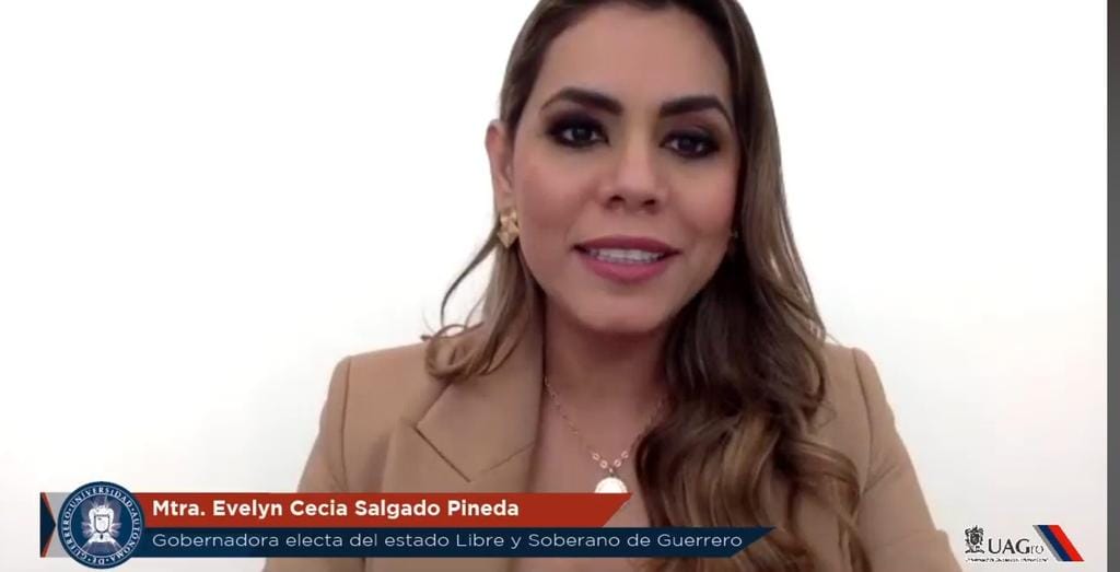Seré aliada de la UAGro, anuncia Evelyn Salgado en toma de protesta del rector Romero Olea