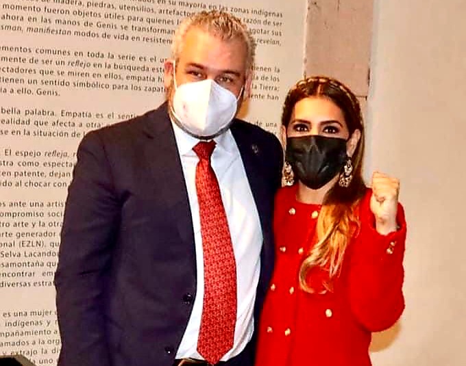Desea Evelyn Salgado éxito al nuevo Gobierno de Michoacán