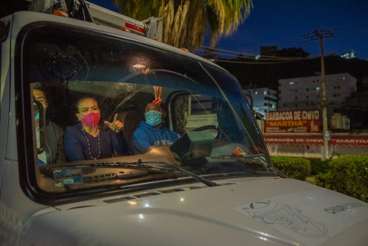 Supervisa Norma Otilia Hernández proceso de recolección de basura en Chilpancingo