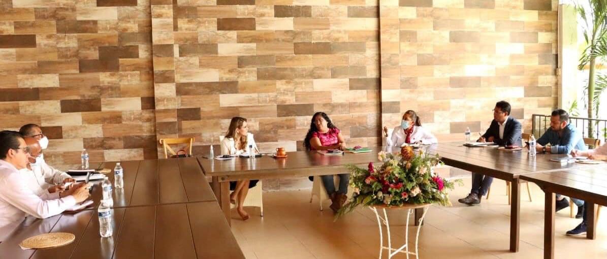 Se reúne Evelyn Salgado con diputados federales de Morena y PT