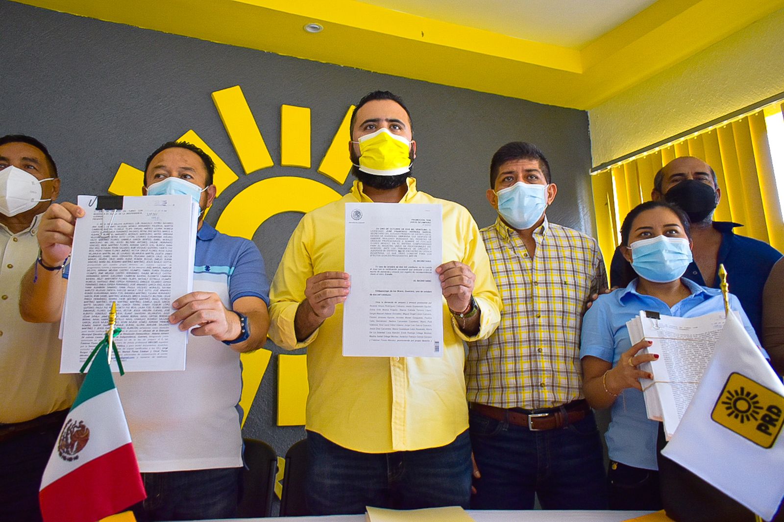 Avala Juzgado amparo del PRD para vacunar a 27 menores en Guerrero
