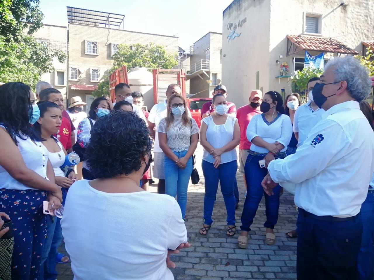 Atienden Estado y Federación a afectados de Cantaluna