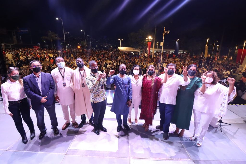 Inaugura Evelyn Salgado Festival Internacional de La Nao en Acapulco