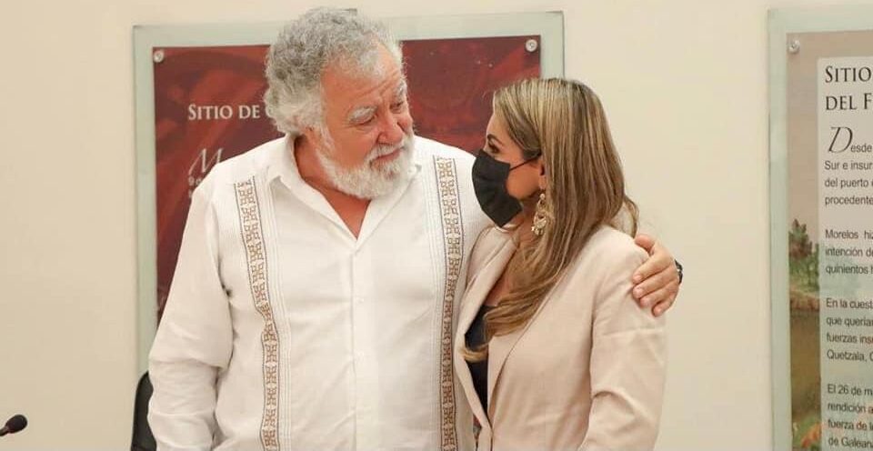 Recibe gobernadora Evelyn Salgado al subsecretario de Derechos Humanos Alejandro Encinas