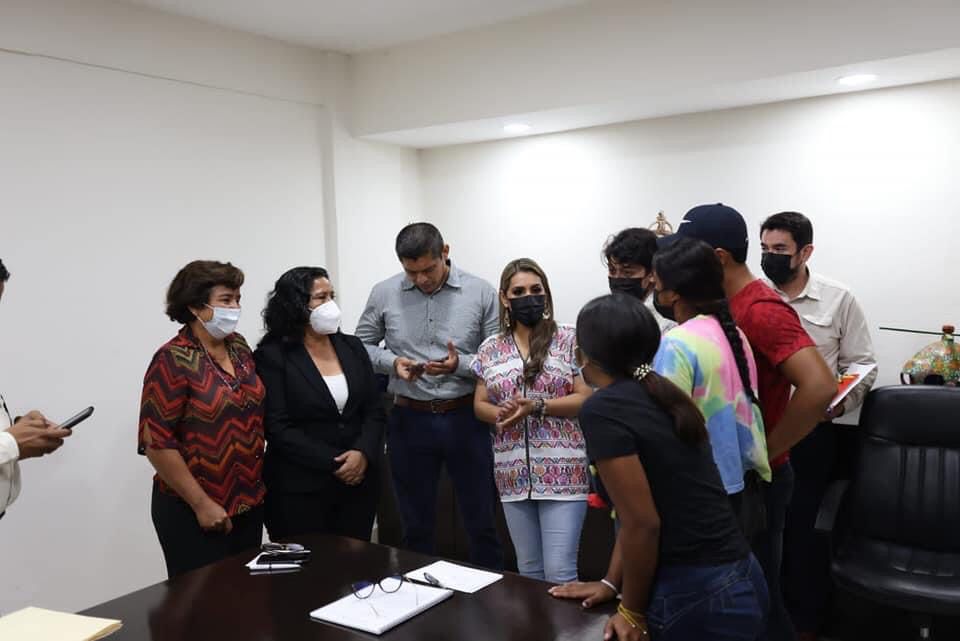 Por gestiones de la gobernadora Evelyn Salgado se retira plantón en La Diana